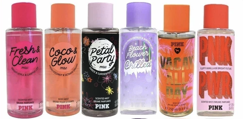 PINK Beauty packaging before and after the relaunch