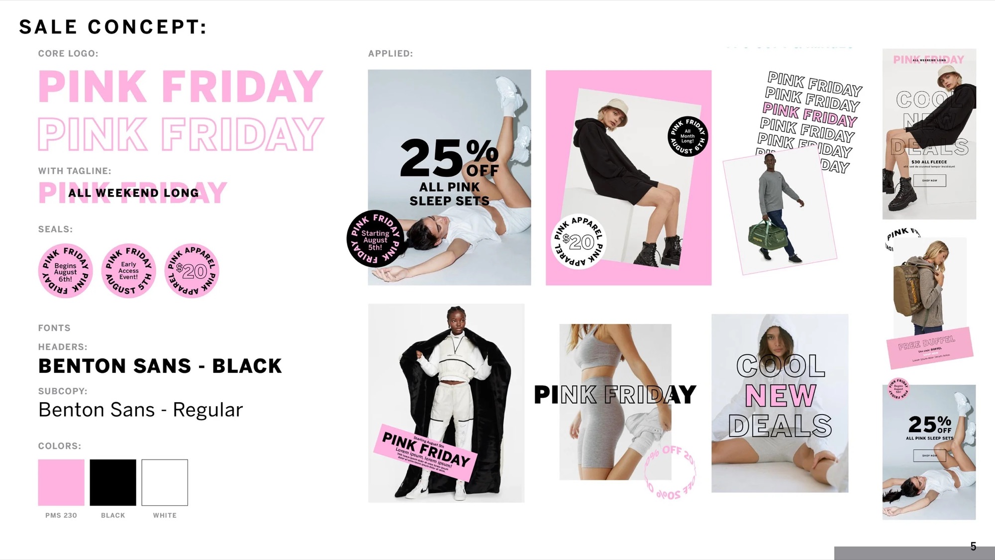 Trend and concept development boards by Kristin Martz
