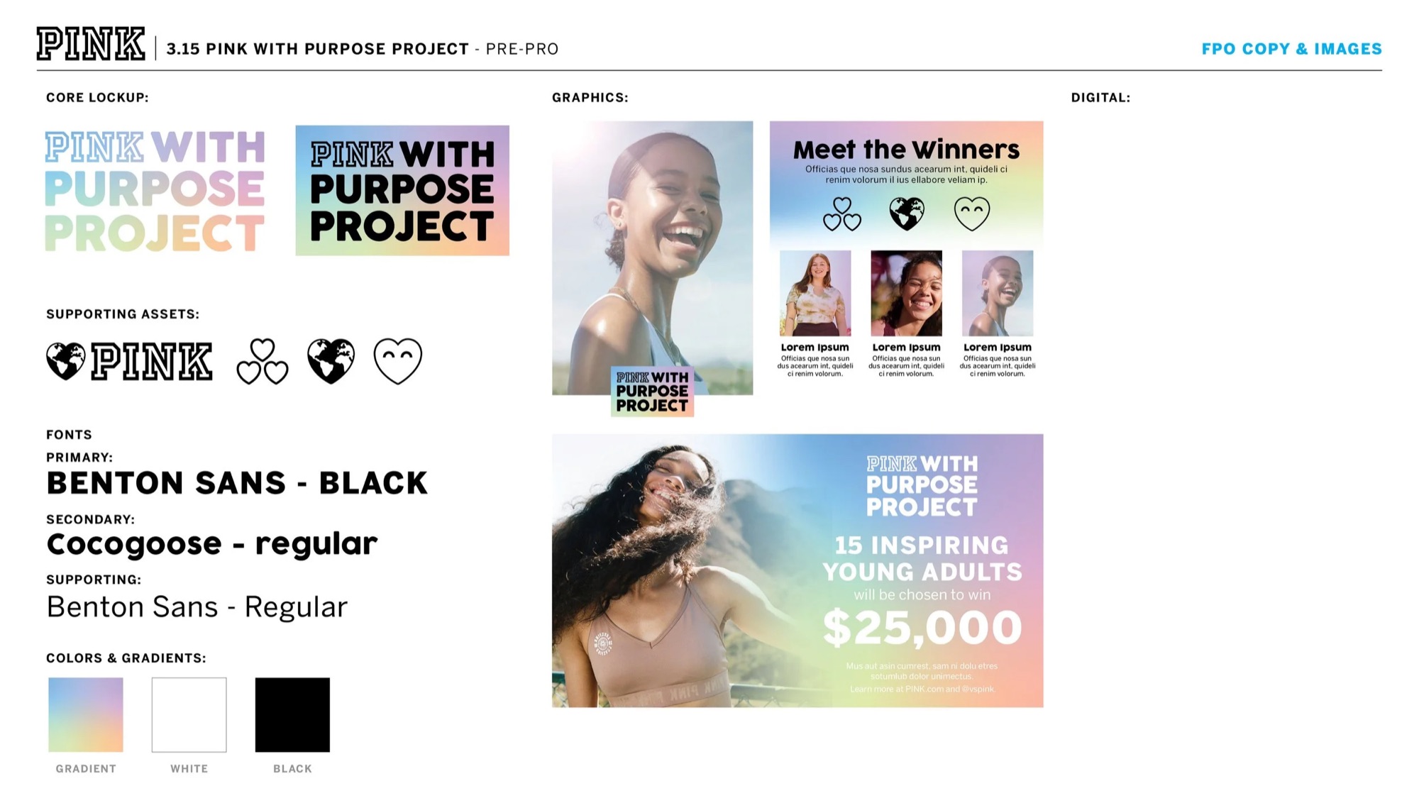 Trend and concept development boards by Kristin Martz
